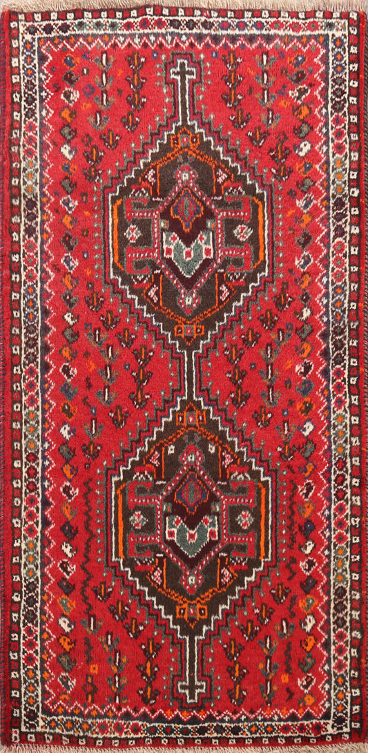 Tribal Shiraz Persian Area Rug 3x4