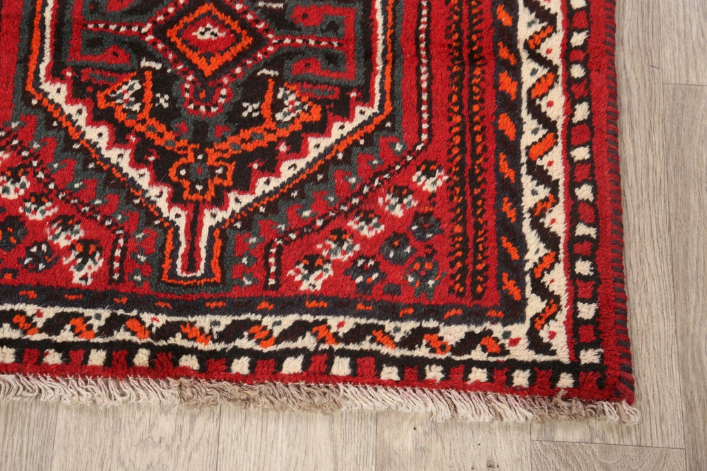 Tribal Shiraz Persian Area Rug 4x5