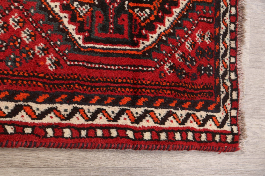 Tribal Shiraz Persian Area Rug 4x5