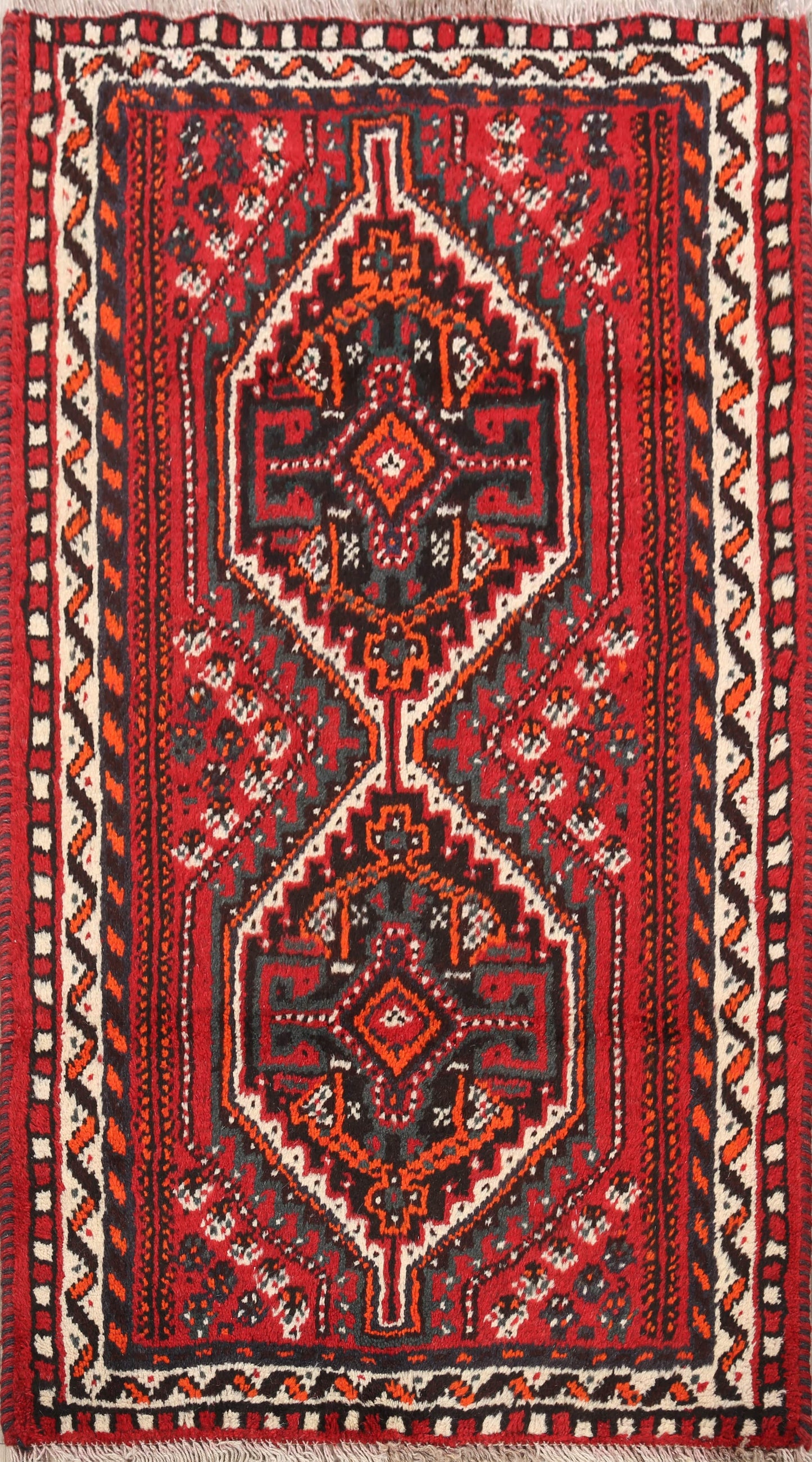 Tribal Shiraz Persian Area Rug 4x5