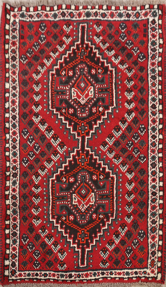 Tribal Shiraz Persian Area Rug 3x4