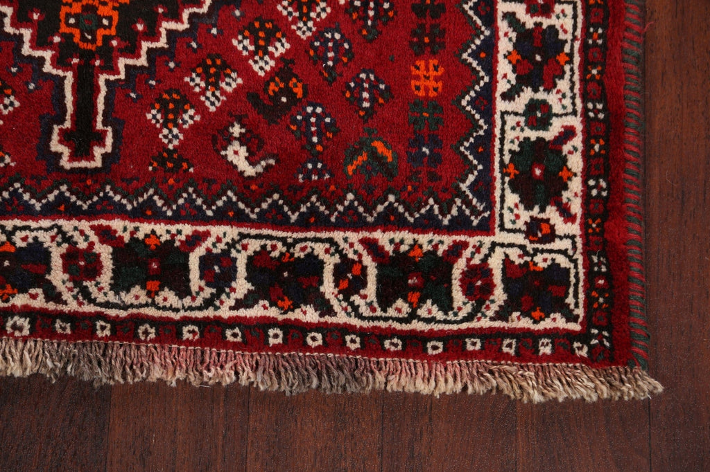 Tribal Shiraz Persian Area Rug 4x5