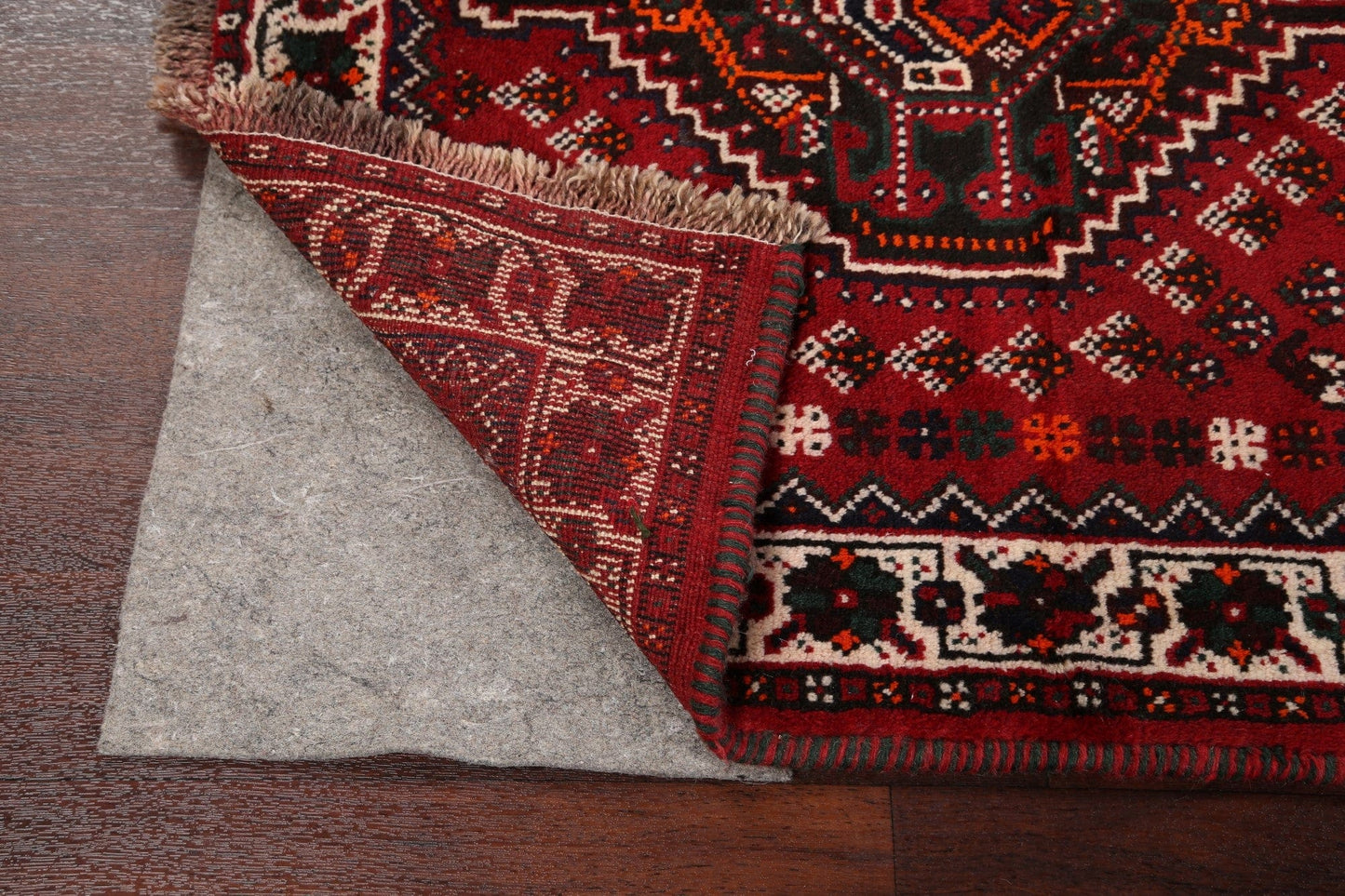 Tribal Shiraz Persian Area Rug 4x5