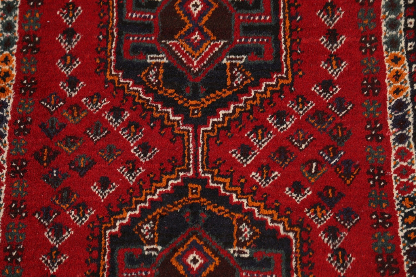 Tribal Shiraz Persian Area Rug 3x4