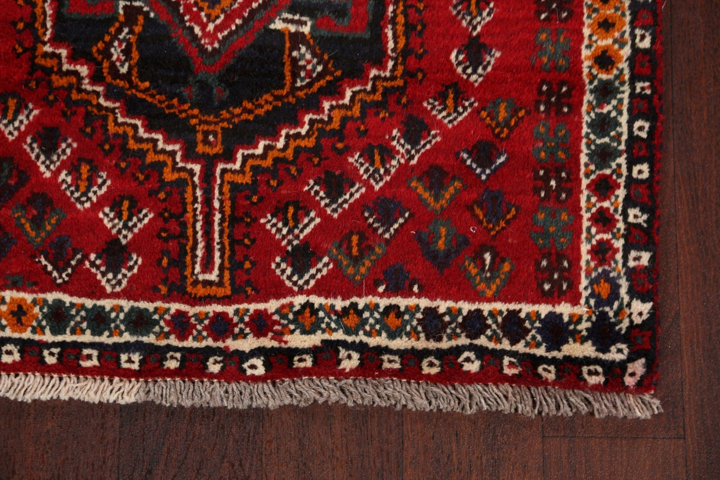 Tribal Shiraz Persian Area Rug 3x4