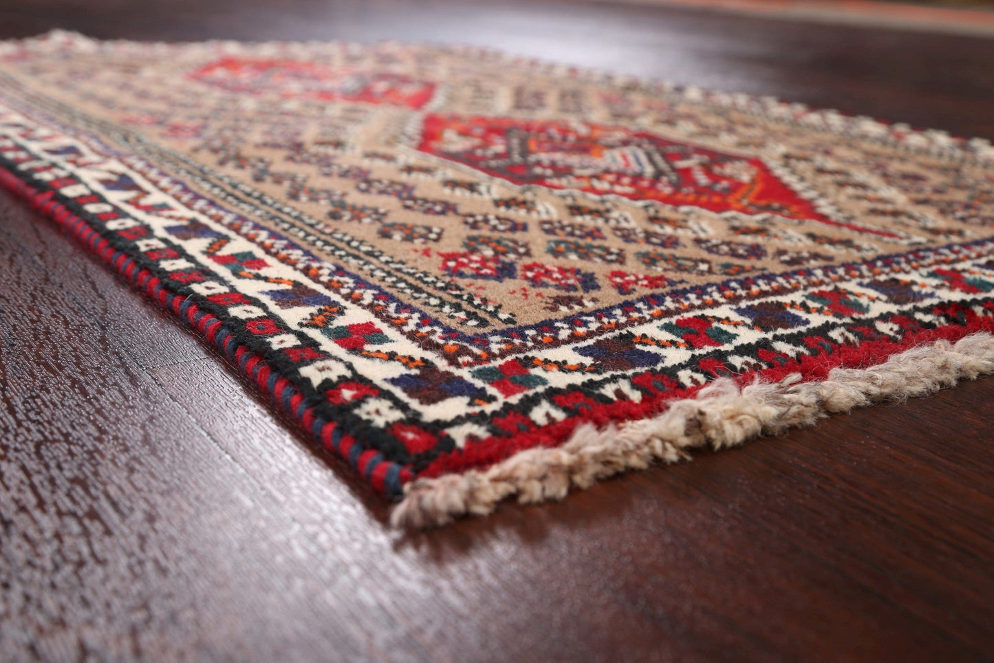 Tribal Shiraz Persian Area Rug 3x4