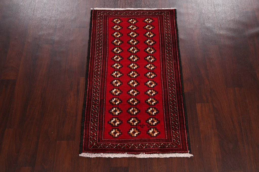 Geometric Balouch Afghan Oriental Area Rug 3x4