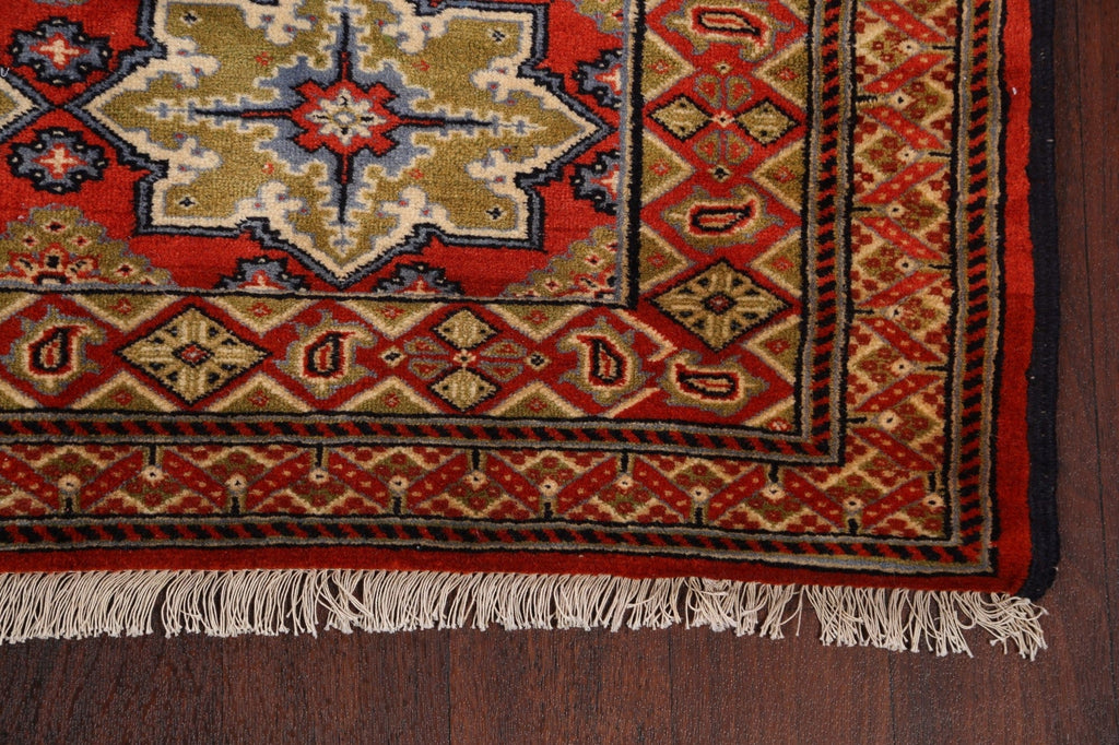 Vegetable Dye Turkoman Persian Area Rug 2x4