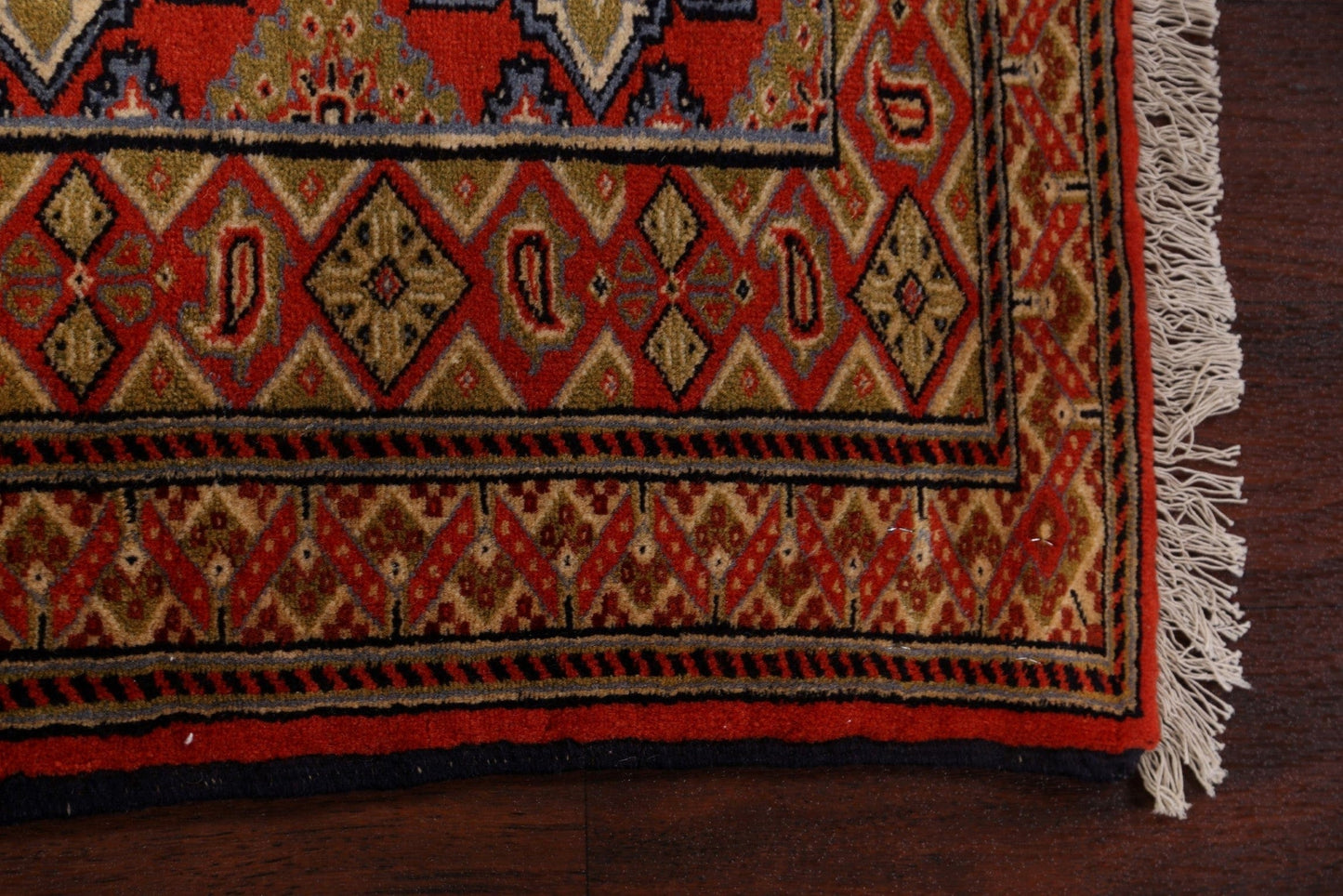 Vegetable Dye Turkoman Persian Area Rug 2x4