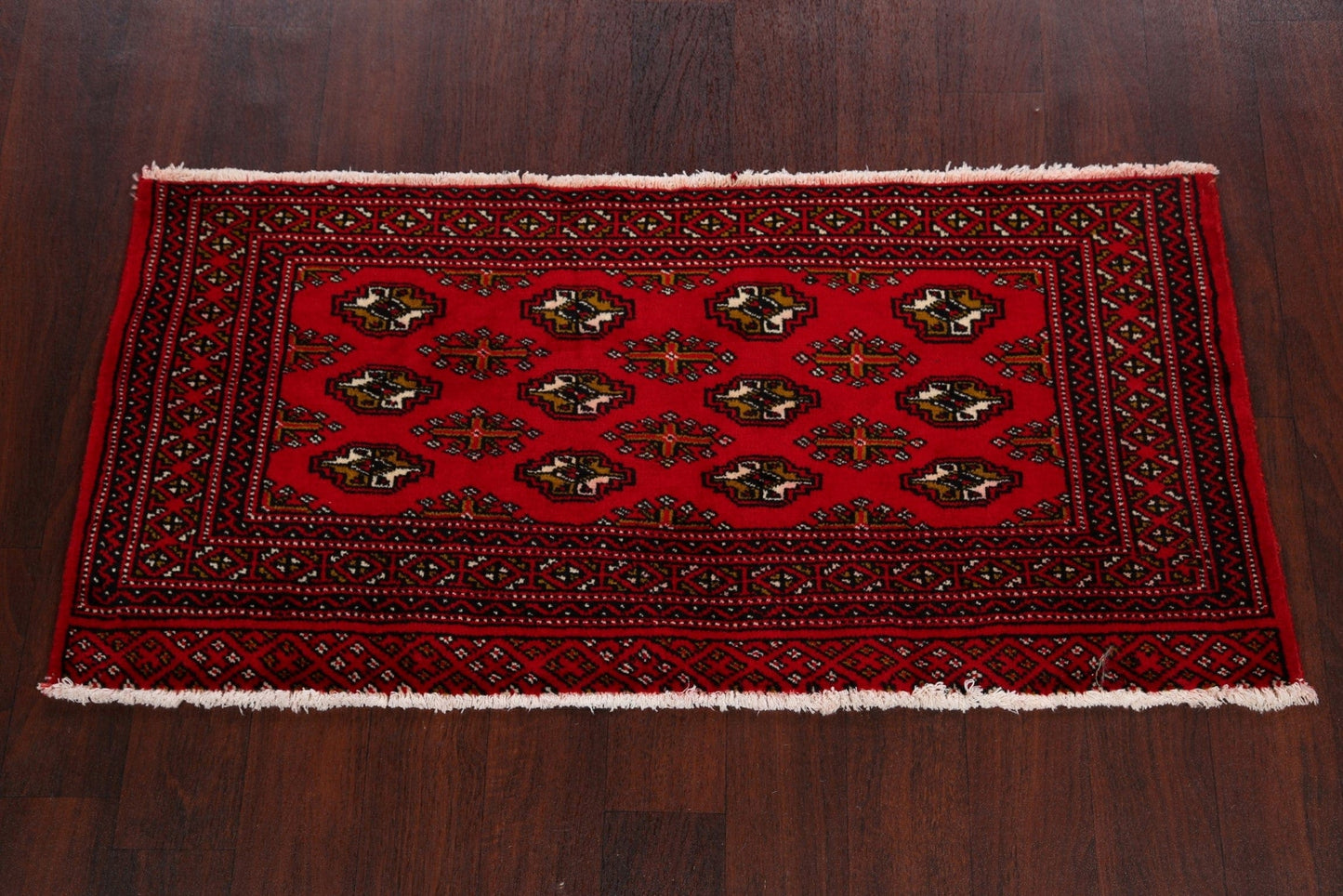 Geometric Bokhara Oriental Area Rug 2x4