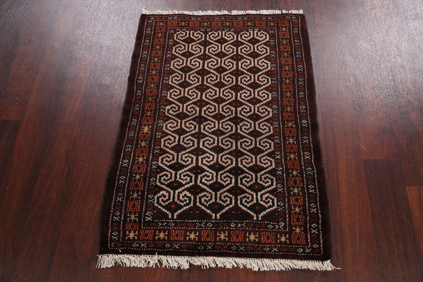 Tribal Bokhara Oriental Area Rug 2x3