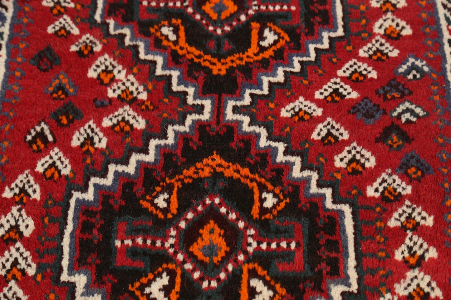 Tribal Shiraz Persian Area Rug 3x4