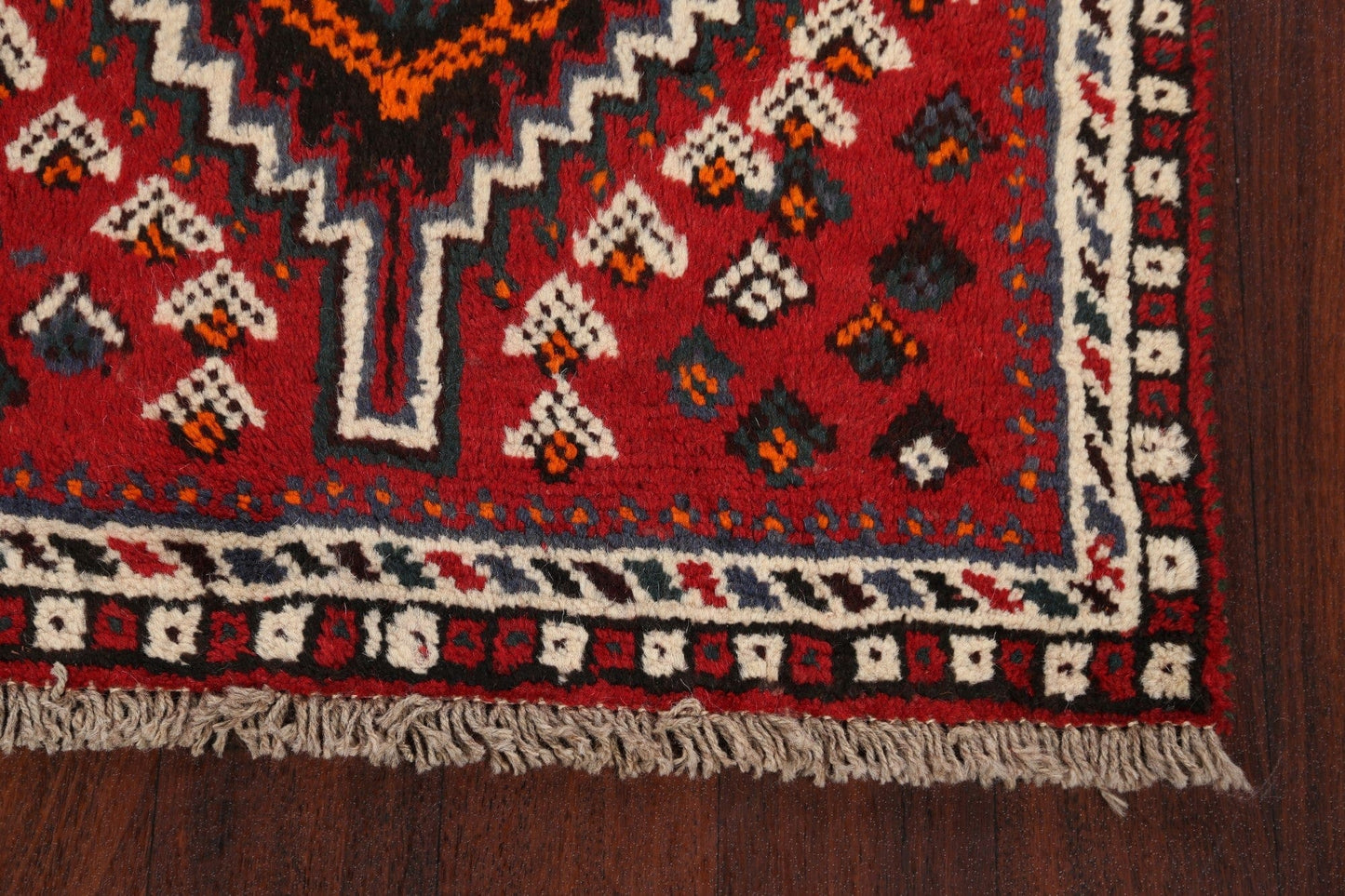 Tribal Shiraz Persian Area Rug 3x4