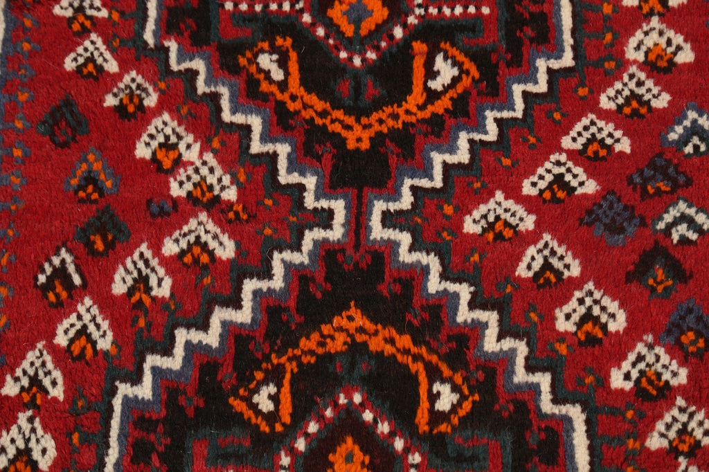 Tribal Shiraz Persian Area Rug 3x4