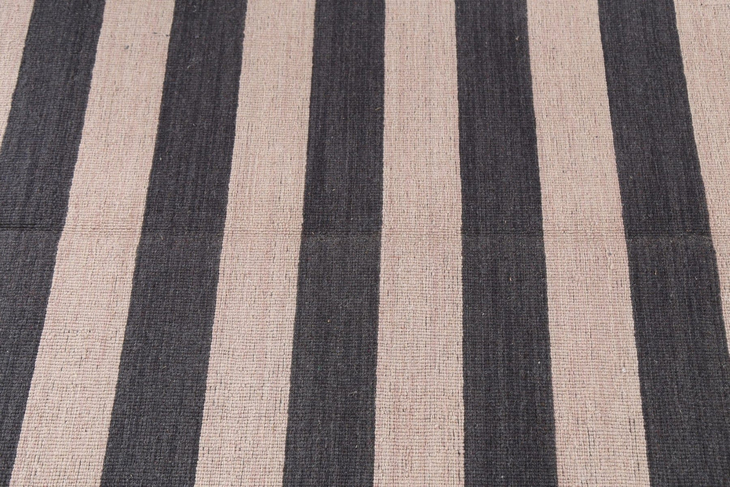 Reversible Striped Gabbeh Oriental Area Rug 8x10