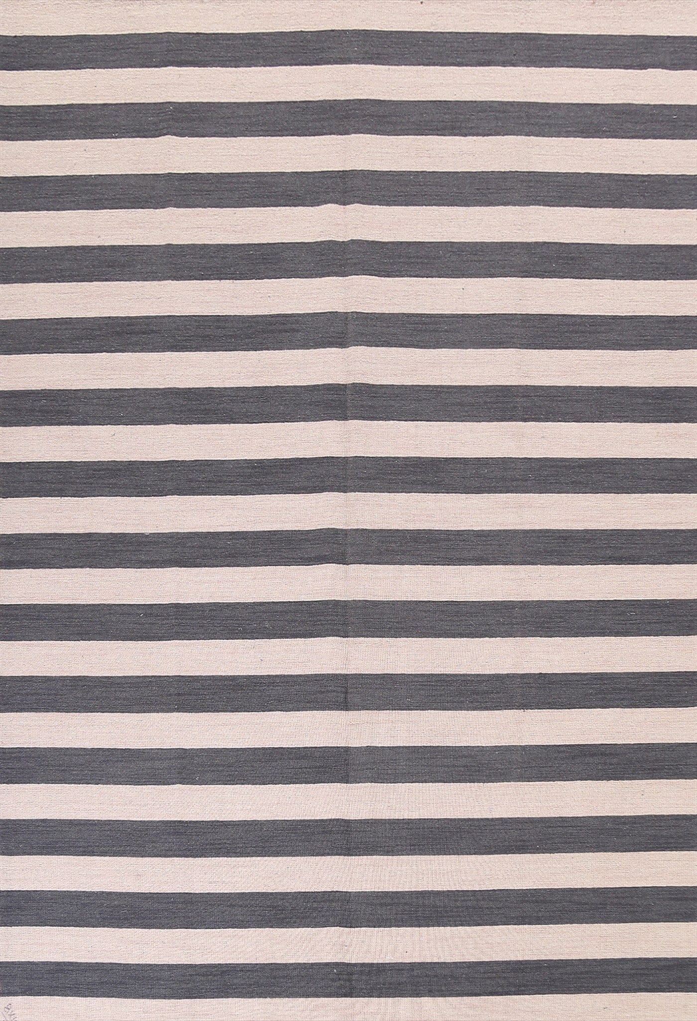 Reversible Striped Gabbeh Oriental Area Rug 8x10