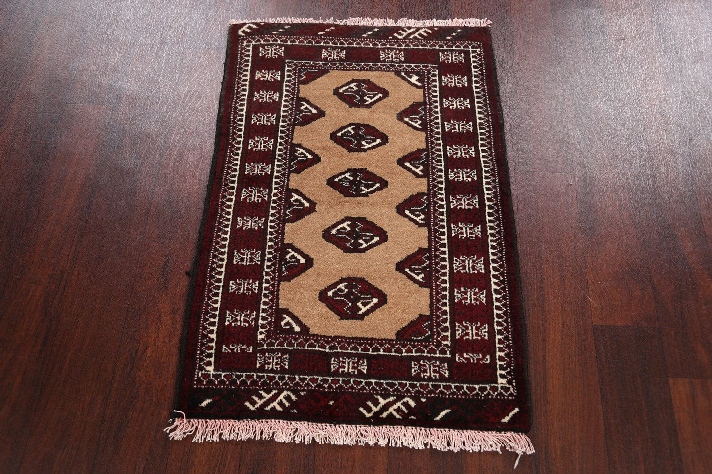 Tribal Bokhara Oriental Area Rug 2x3