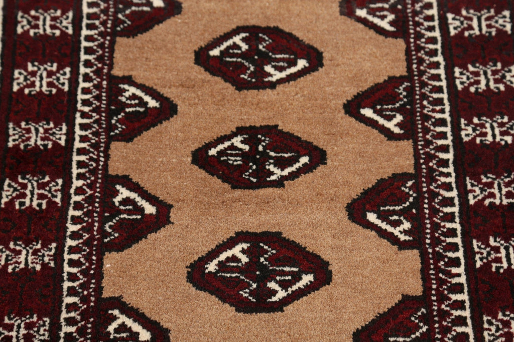 Tribal Bokhara Oriental Area Rug 2x3