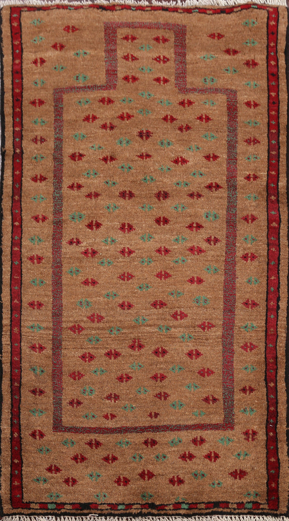 Tribal Gabbeh Persian Area Rug 2x4