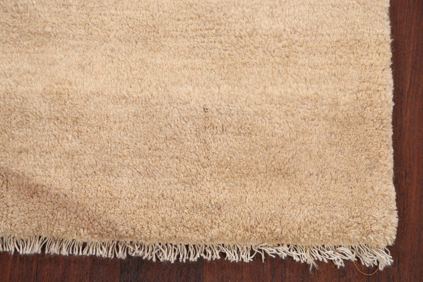 Solid Gabbeh Persian Runner Rug 2x6