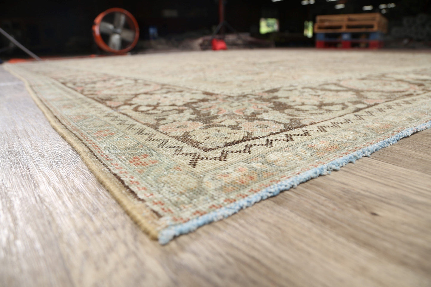 Pre-1900 Antique Sultanabad Persian Area Rug 10x13