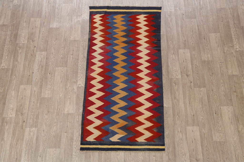 Kilim Oriental Runner Rug 3x7