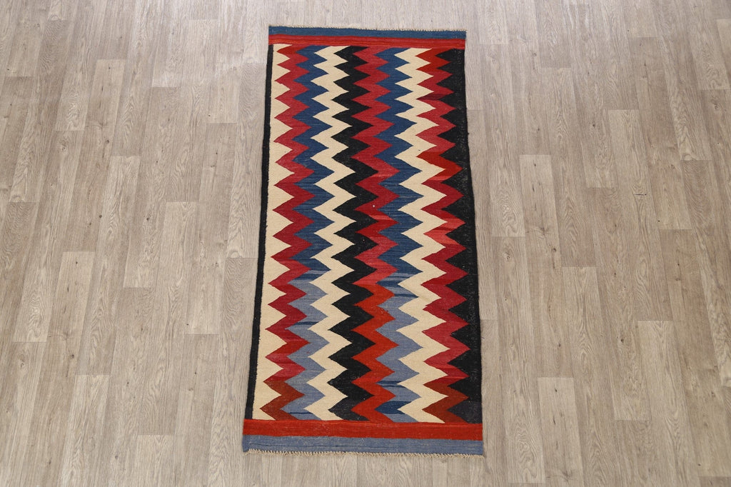 Kilim Oriental Runner Rug 3x7