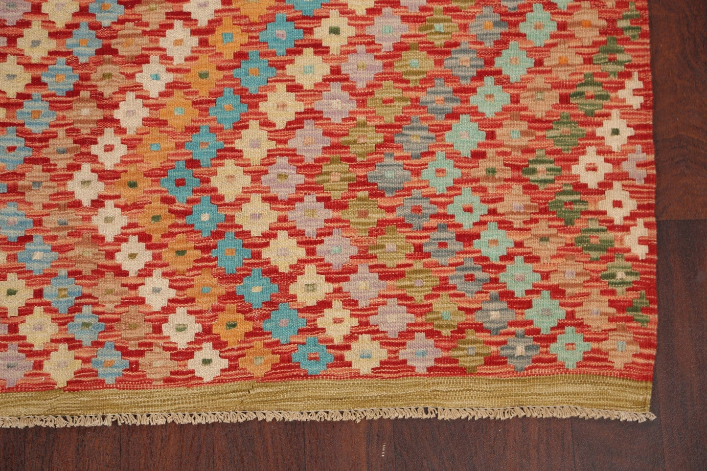 Flat-Woven Kilim Oriental Area Rug 5x6