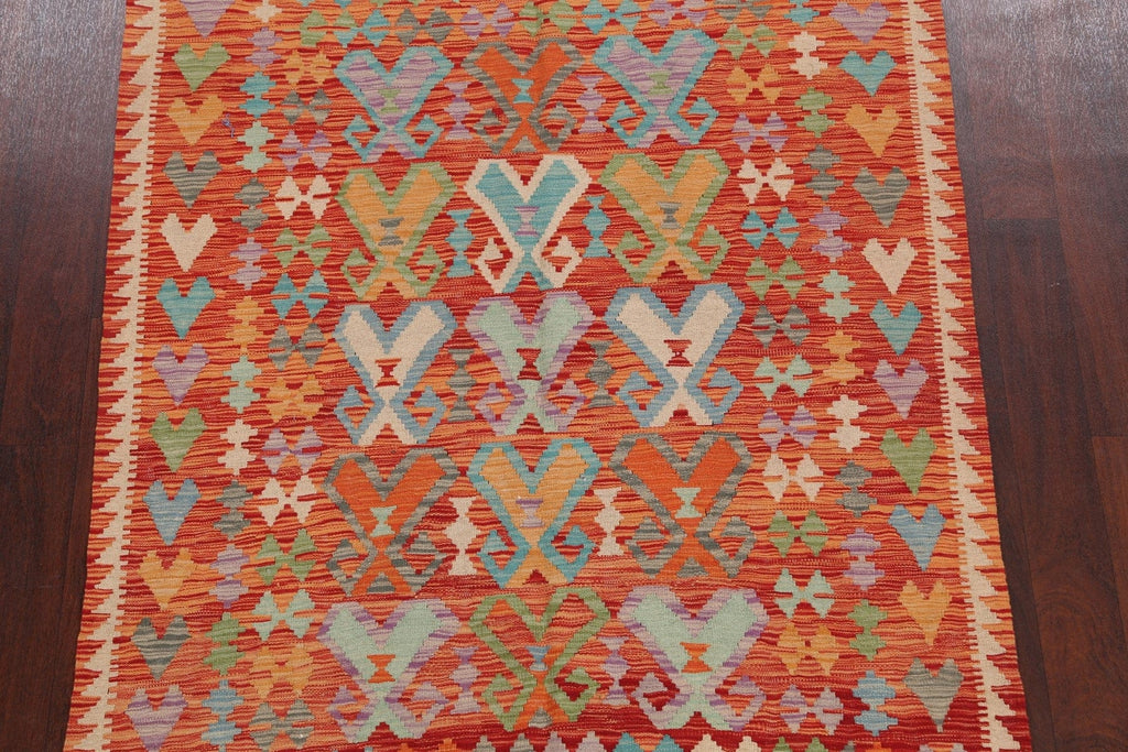 Flat-Woven Kilim Oriental Area Rug 5x6