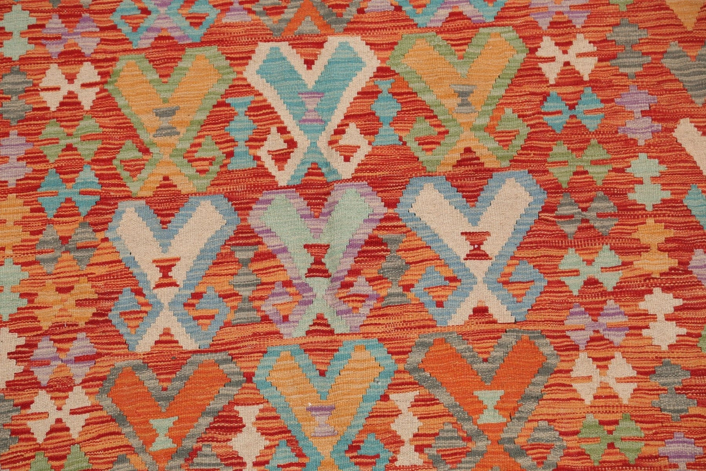 Flat-Woven Kilim Oriental Area Rug 5x6