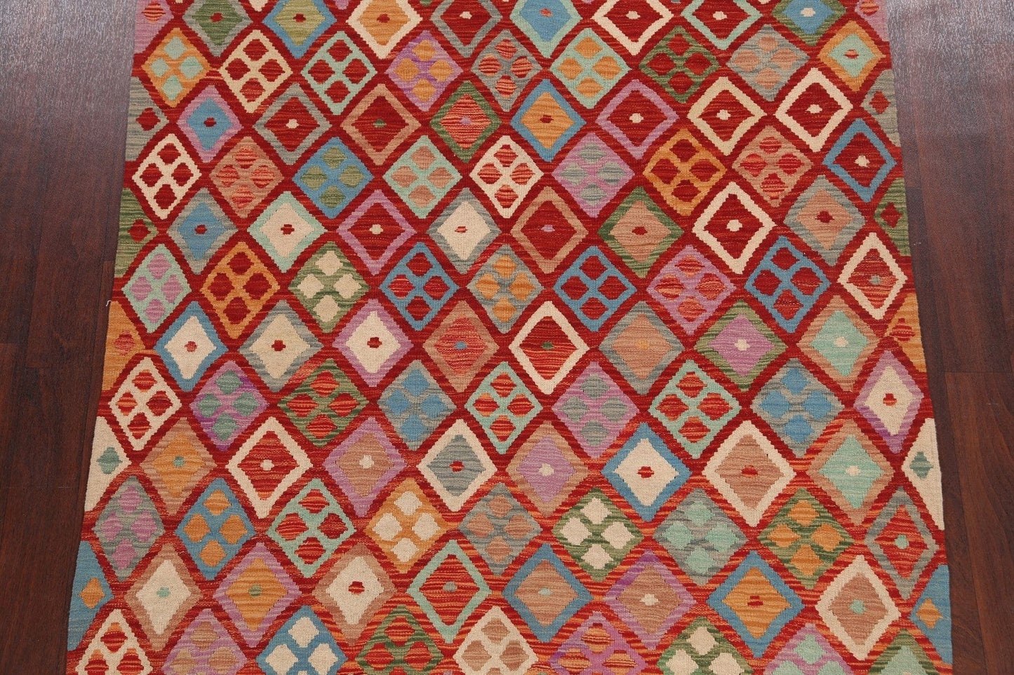 Flat-Woven Kilim Oriental Area Rug 5x7