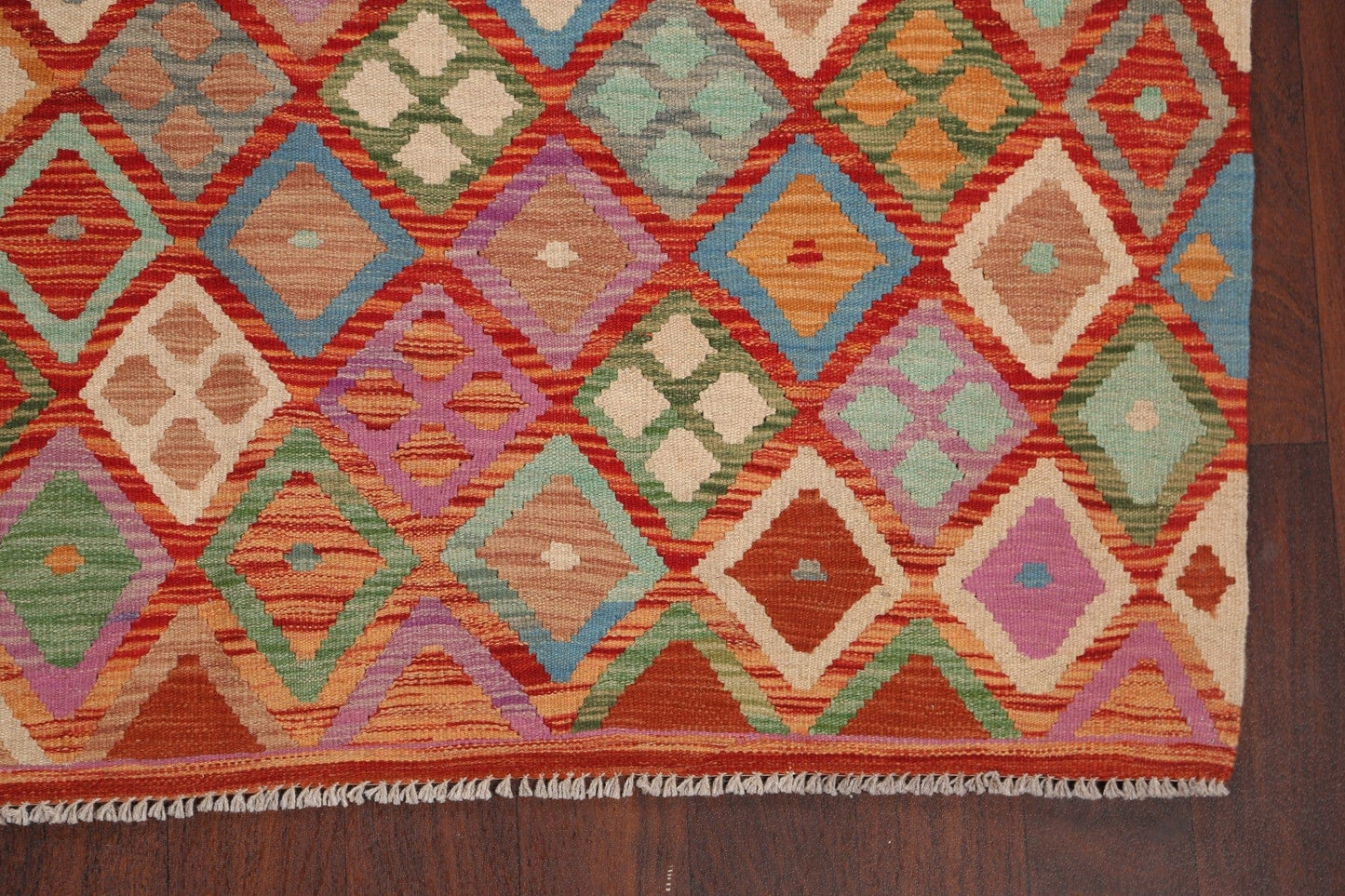 Flat-Woven Kilim Oriental Area Rug 5x7