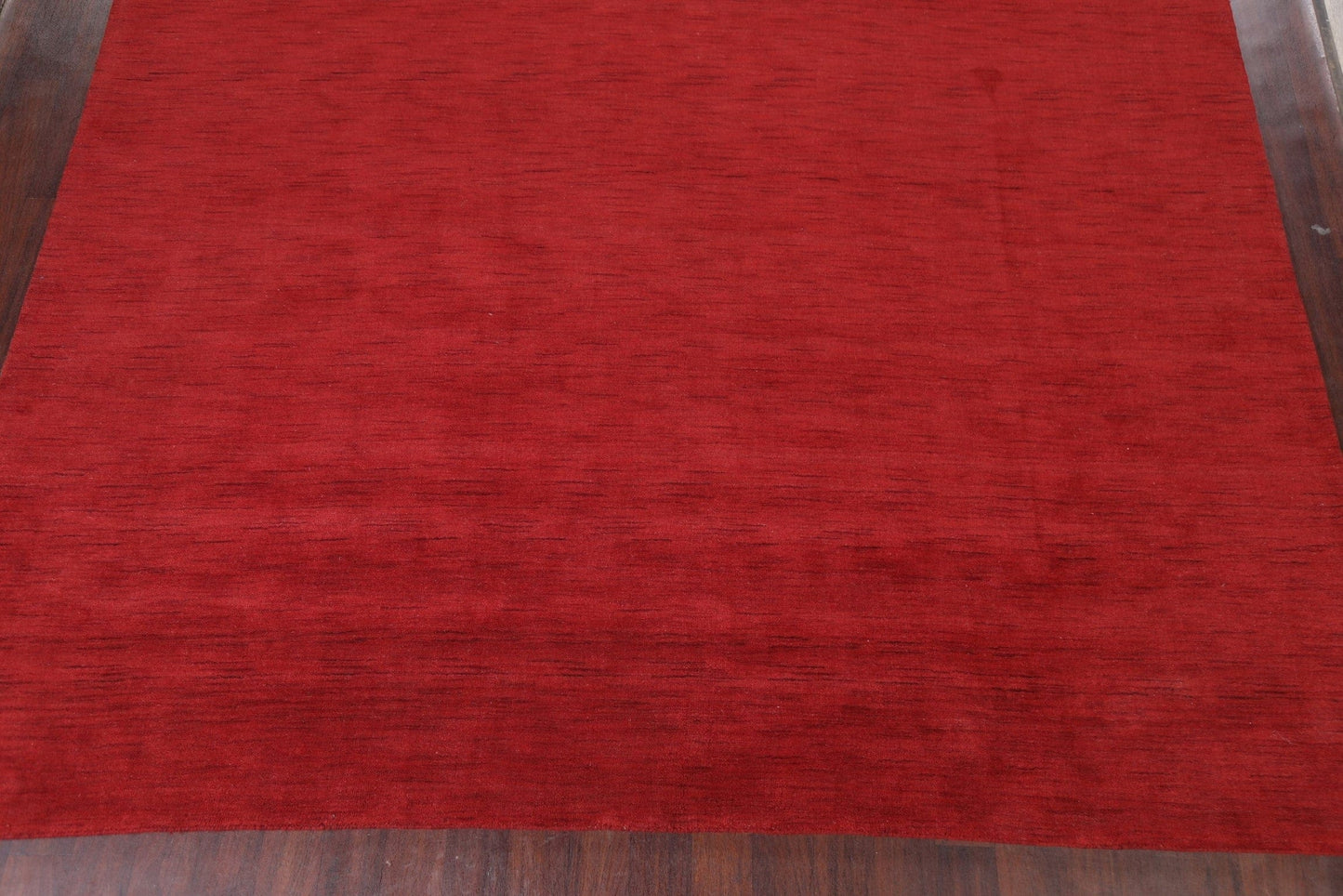 Red Gabbeh Hand-Knotted Area Rug 10x13