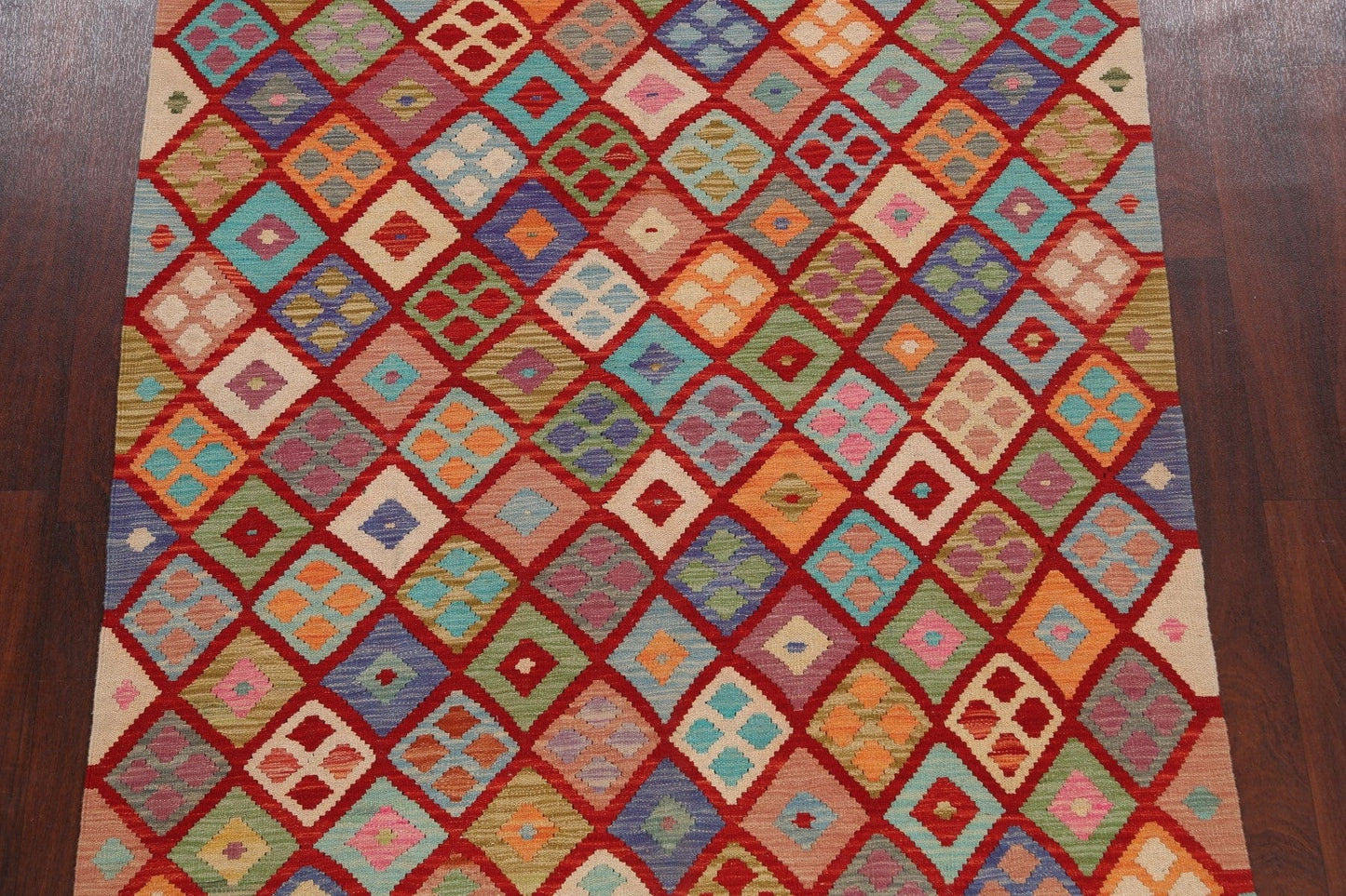 Flat-Woven Kilim Oriental Area Rug 5x6