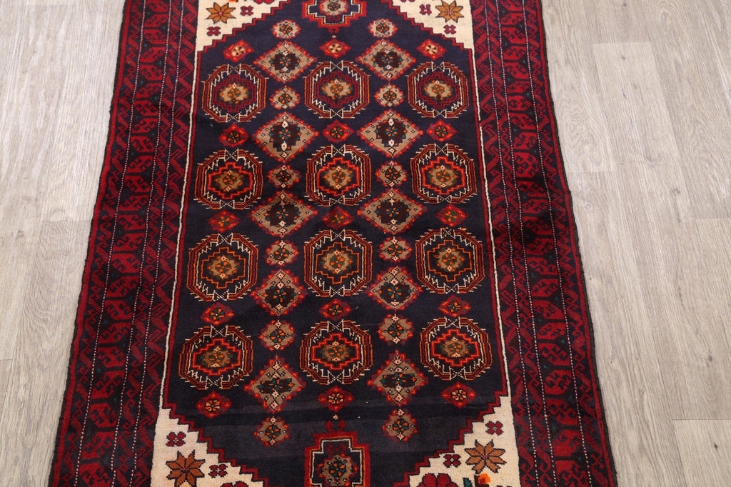 Balouch Afghan Oriental Area Rug 3x6