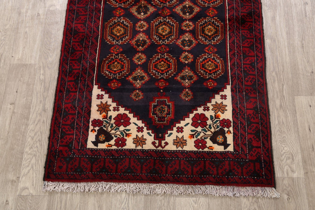 Balouch Afghan Oriental Area Rug 3x6