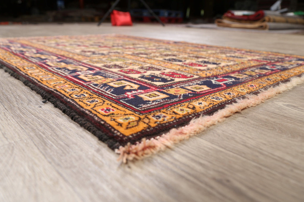 Bokhara Oriental Area Rug 3x4