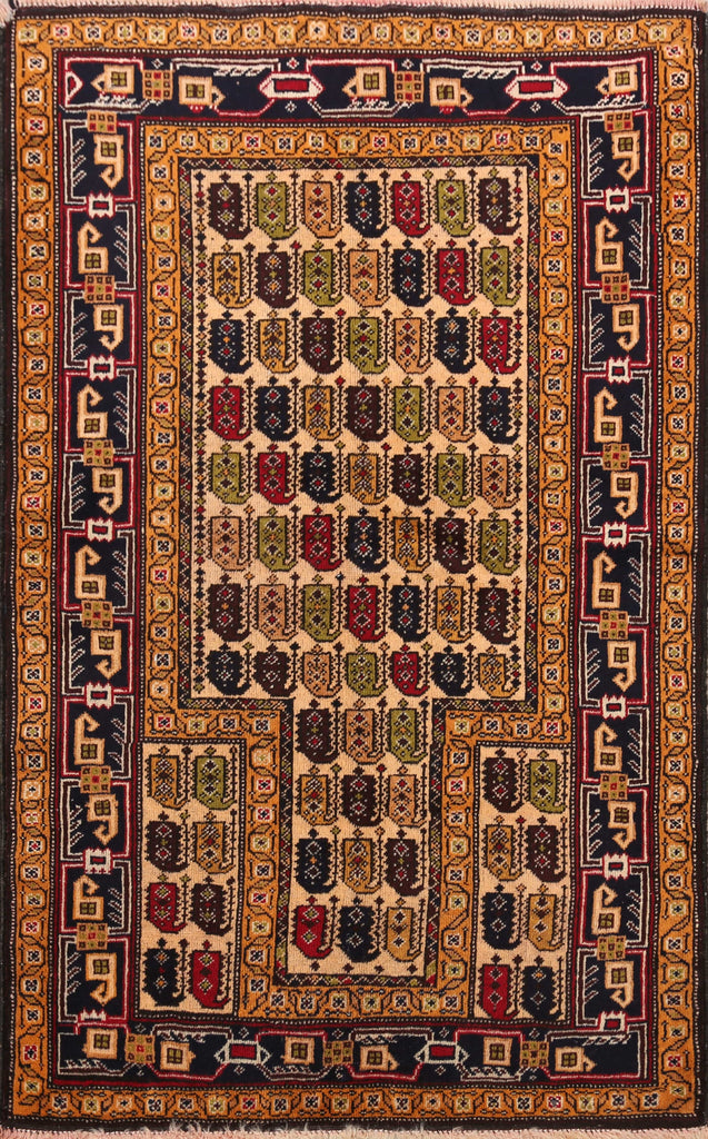 Bokhara Oriental Area Rug 3x4