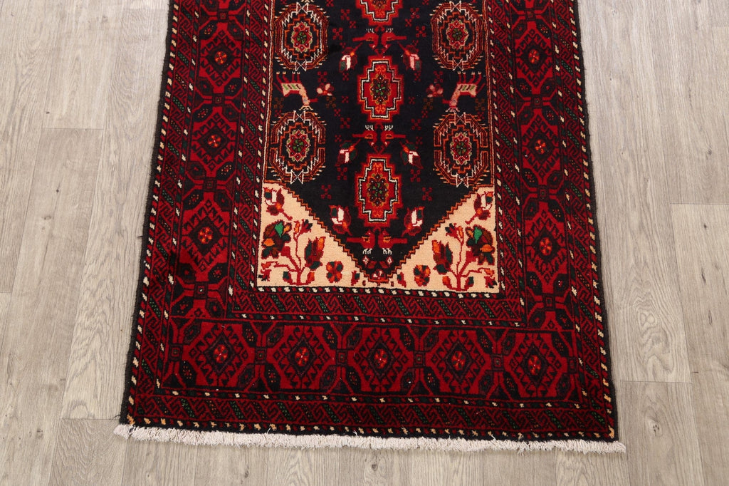 Balouch Afghan Oriental Area Rug 3x6