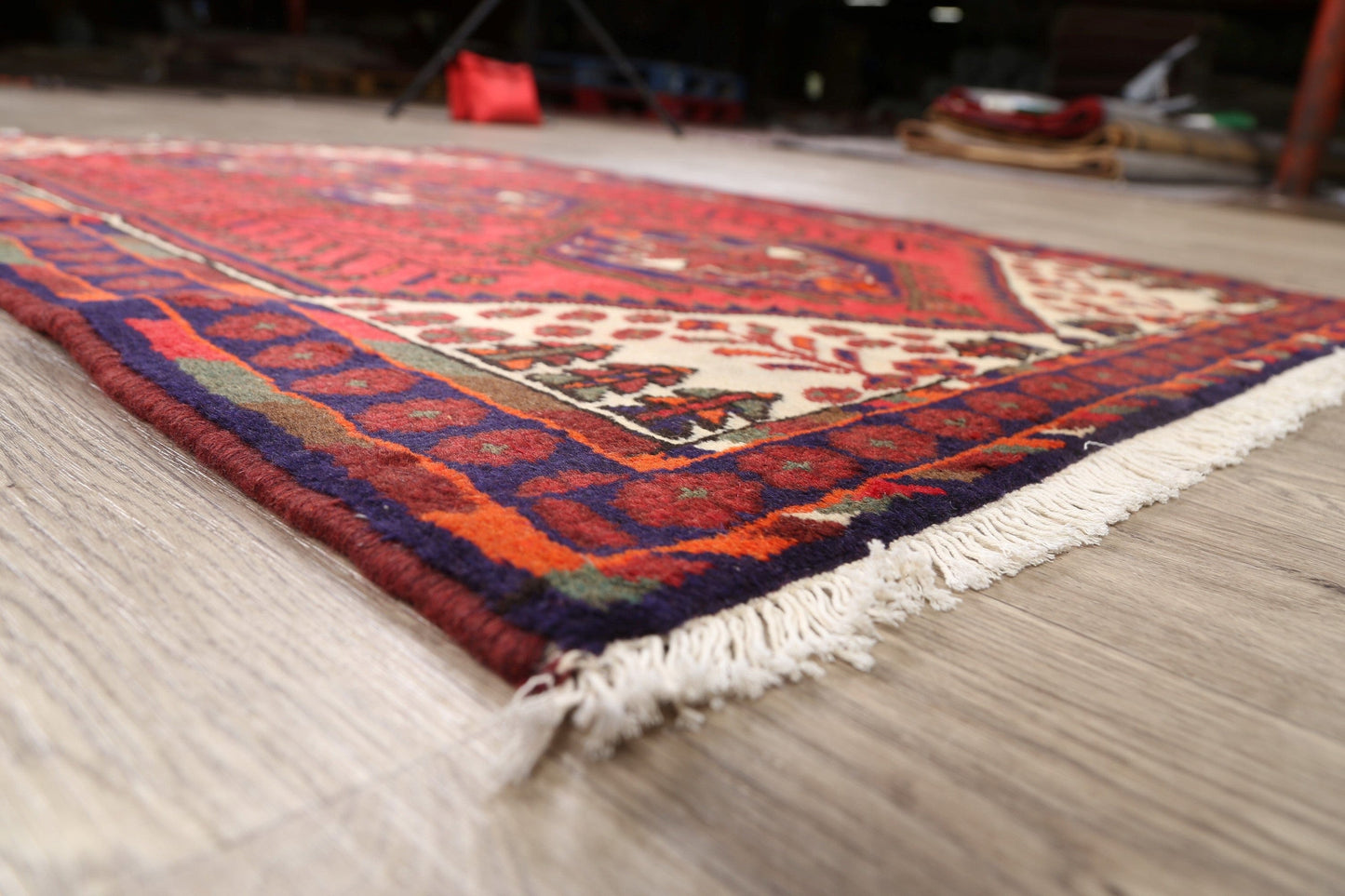 Hamedan Persian Area Rug 3x5