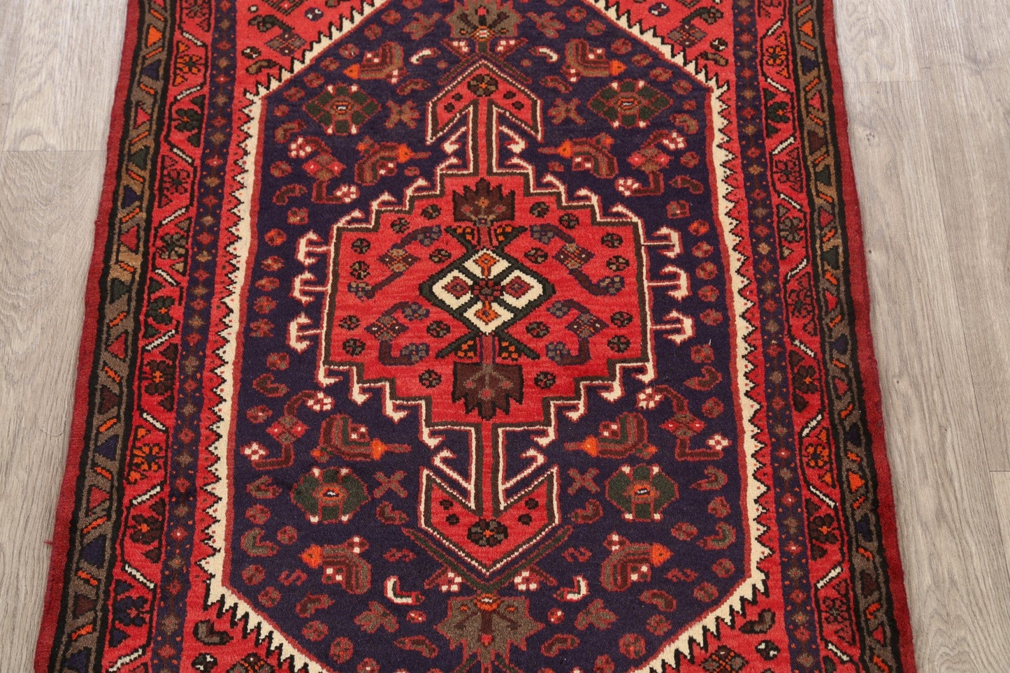 Hamedan Persian Area Rug 3x5