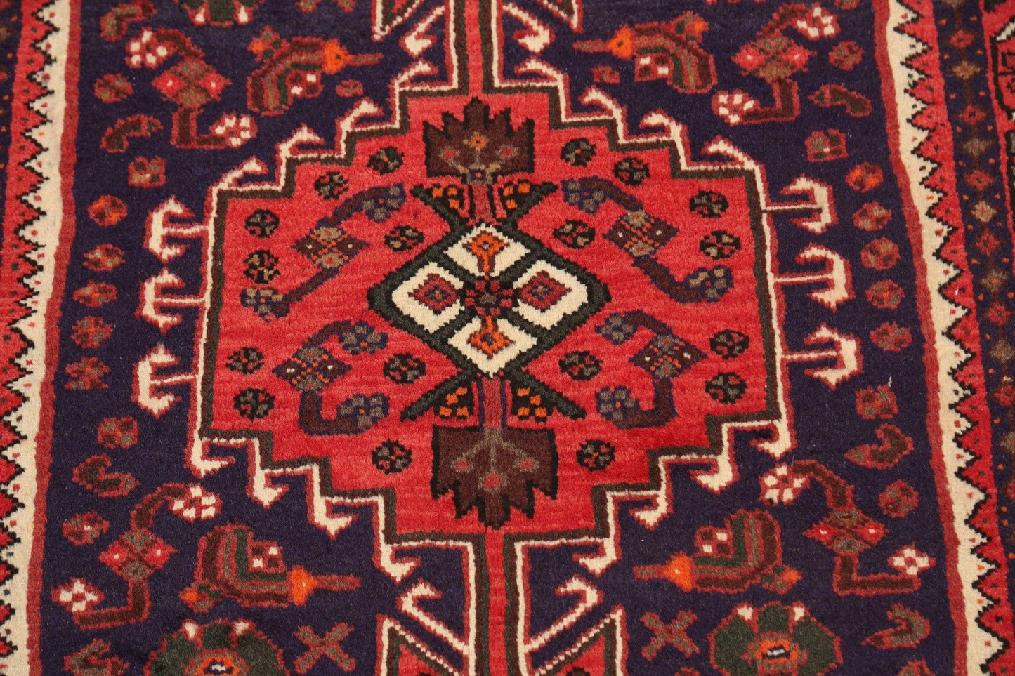 Hamedan Persian Area Rug 3x5