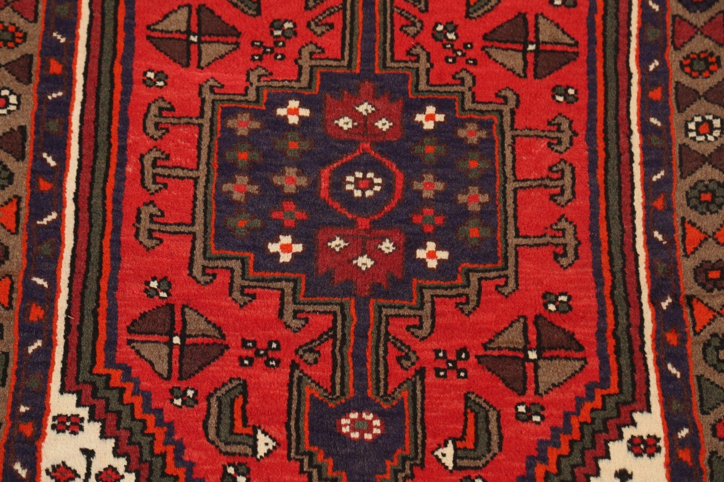 Hamedan Persian Area Rug 3x5