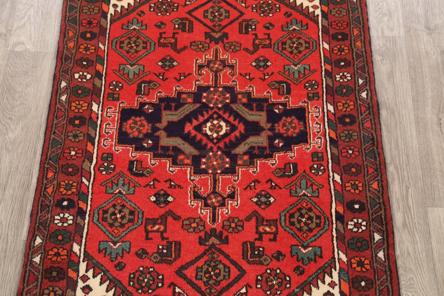 Hamedan Persian Area Rug 3x5