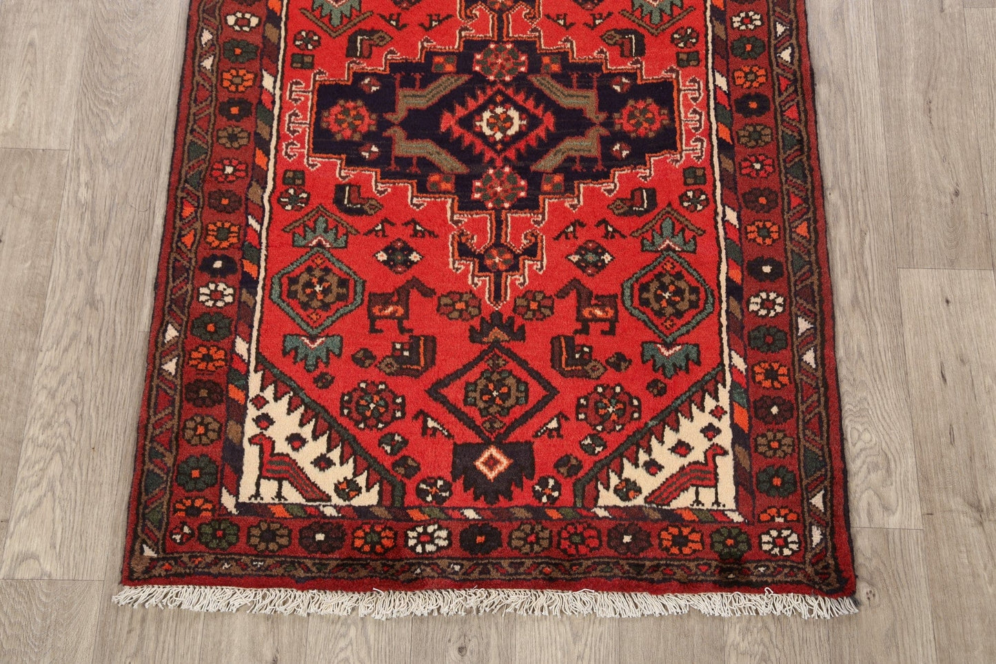 Hamedan Persian Area Rug 3x5