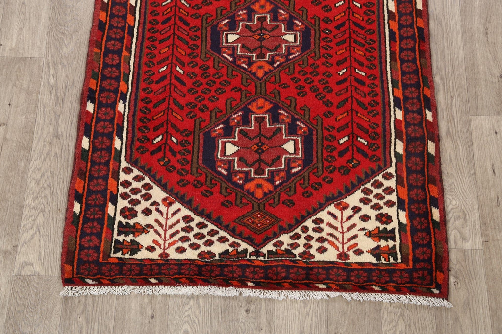 Hamedan Persian Area Rug 4x5