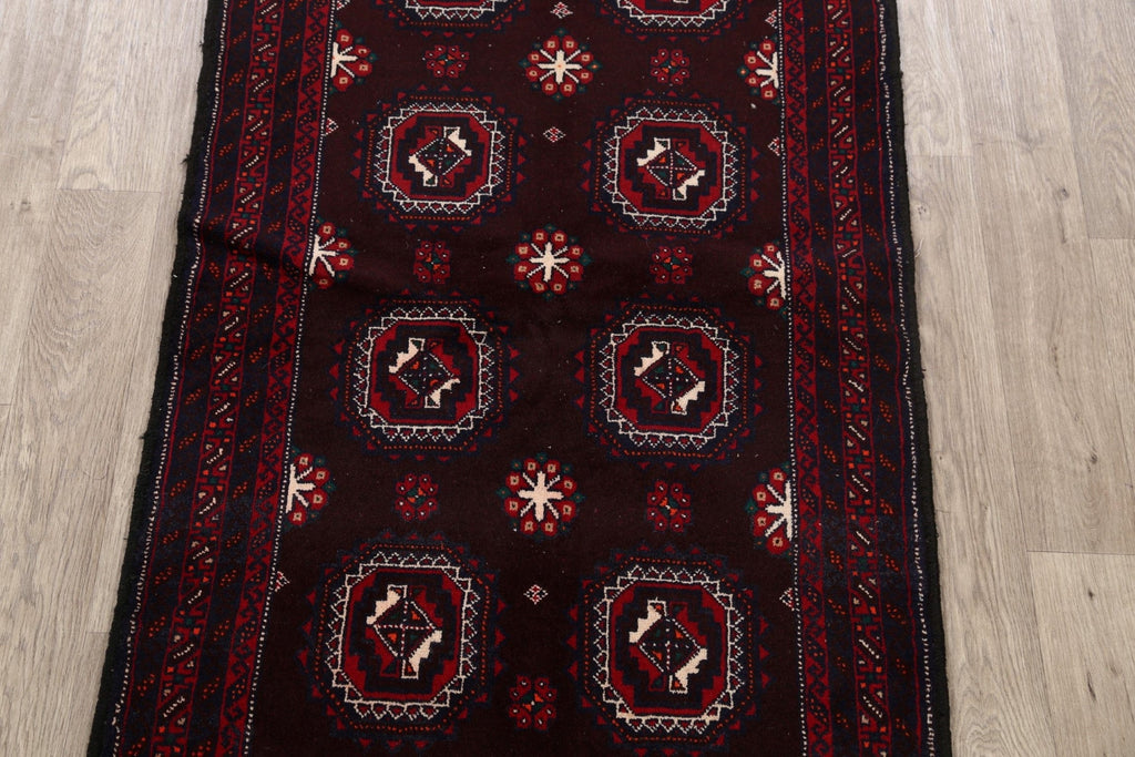 Balouch Afghan Oriental Area Rug 3x6