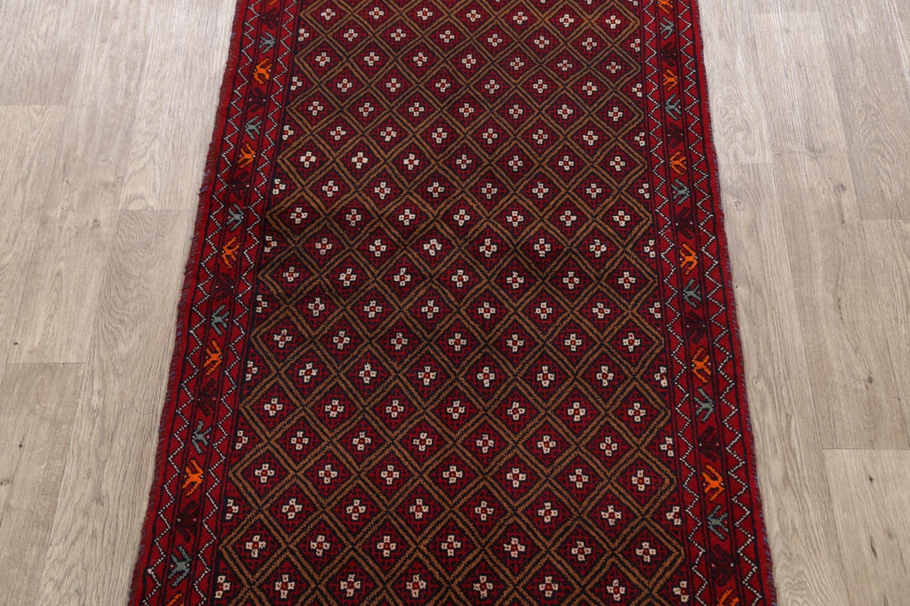 Balouch Afghan Oriental Area Rug 3x6