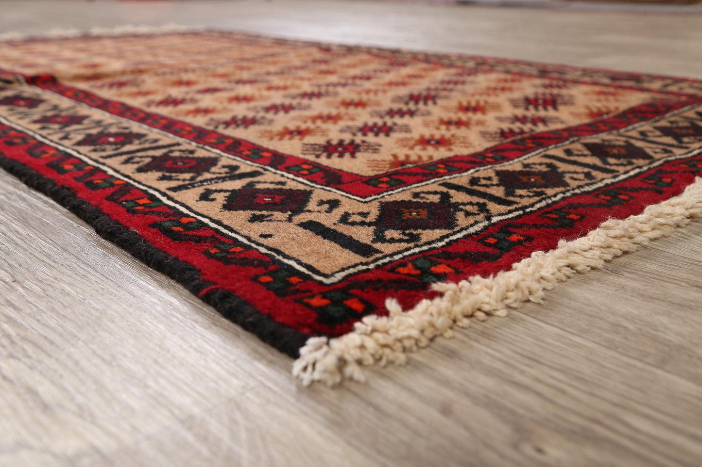 Balouch Afghan Oriental Area Rug 3x5