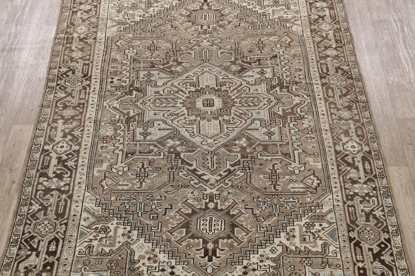 Antique Heriz Persian Area Rug 7x11